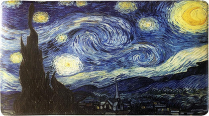 Artistic Beautiful anti Fatigue Kitchen Floor Mat - Unique Floor Mats - Pain Relief Padded Kitchen Mats - Floor Mats for in Front of Sink - Memory Foam 30" X 17.5" X 10Mm Starrynight