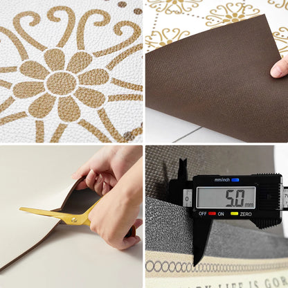 Kitchen Rug Waterproof Kitchen Mat Home Decoration Oil-Proof Non-Slip Kitchen Rugs Kitchen Vinyl Carpet שטיח למטבח
